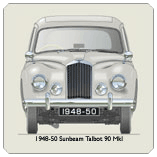 Sunbeam Talbot 90 MkI 1948-50 Coaster 2